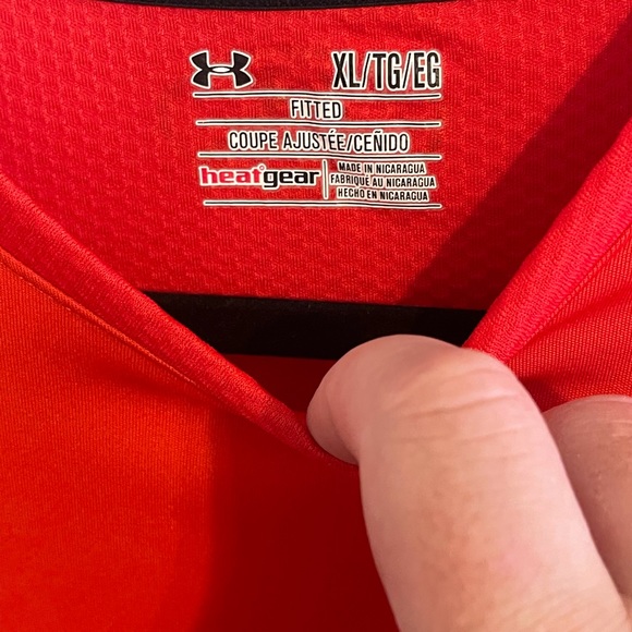 Men’s Under Armour Heat Gear Training Shirt - Picture 2 of 3
